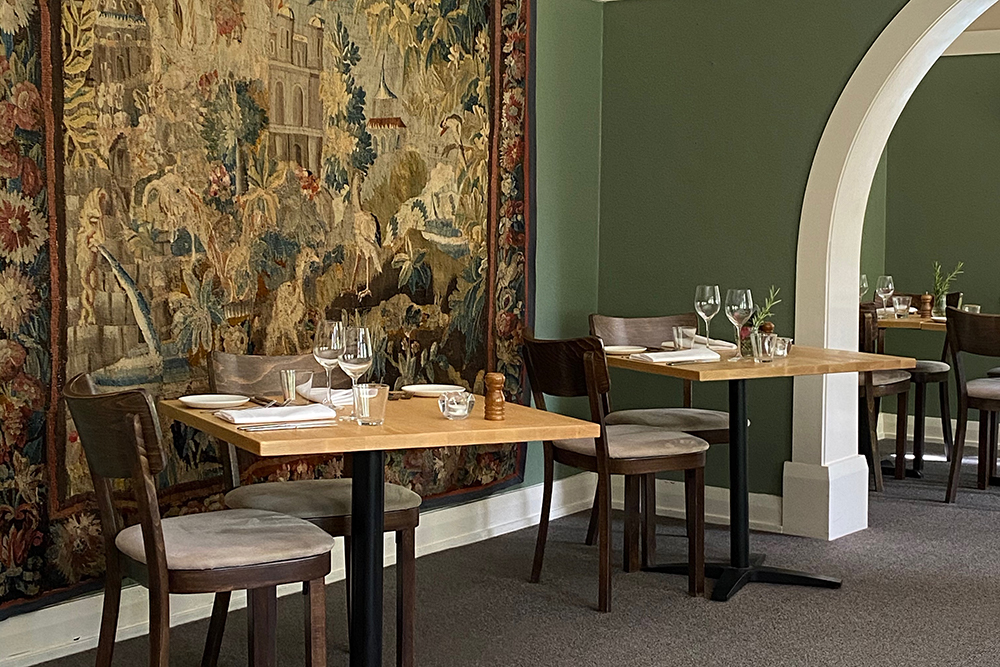 Ethos Restaurant dining room Links House Bowral